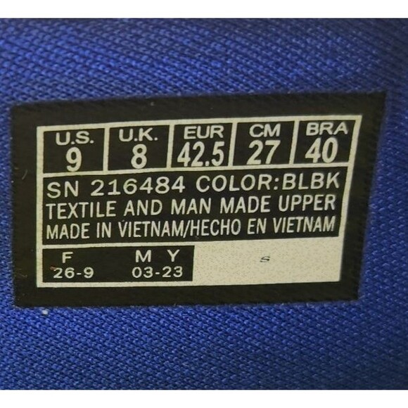 Skechers Go Walk Flex Ultra Mens Sz 9 Blue Slip On Walking Sneakers Shoes 216484 - Picture 9 of 9